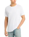 Marine Layer Signature Crewneck Solid Tee In White