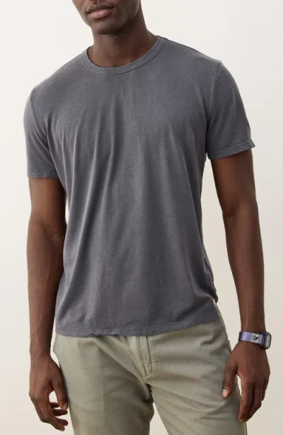 Marine Layer Signature Crewneck T-shirt In Gray