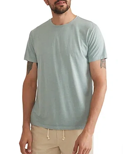Marine Layer Signature Sea Change Crew Tee In Grey Mist
