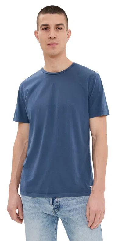 Marine Layer Signature Sea Change Crew Tee Vintage Indigo