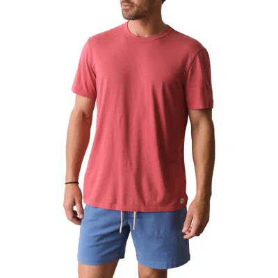 Marine Layer Signature Sea Change T-shirt In Pink
