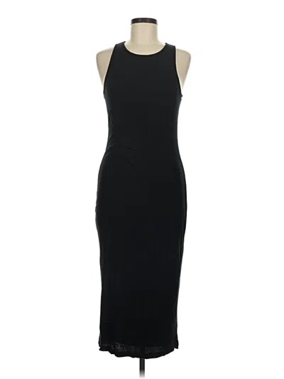 Pre-owned Marine Layer Sleeveless Top Black Halter Neckline Tops