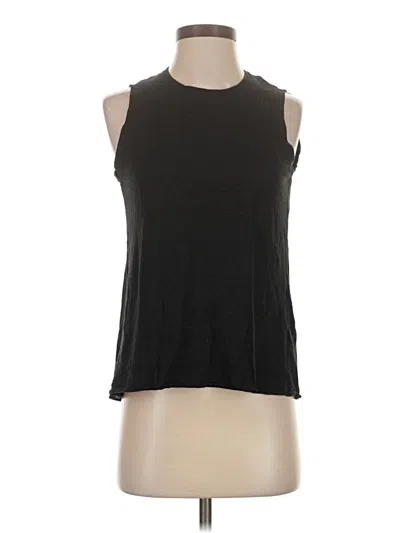 Pre-owned Marine Layer Sleeveless T-shirt In Black