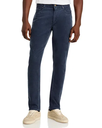 Marine Layer Slim Fit Corduroy Pants In Navy