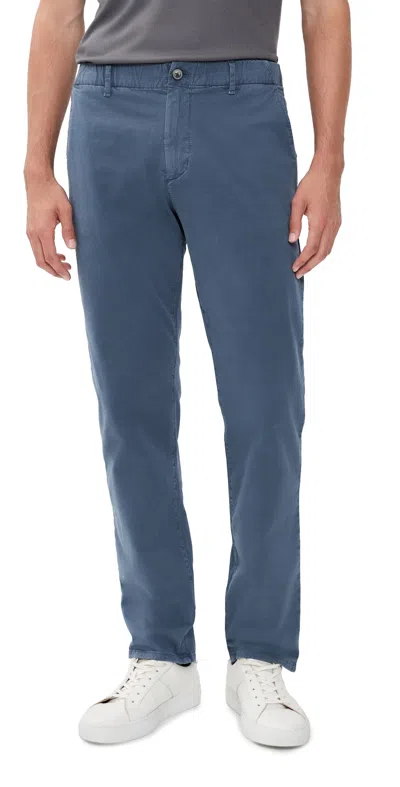 Marine Layer Slim Straight Saturday Twill Chinos 32 Navy