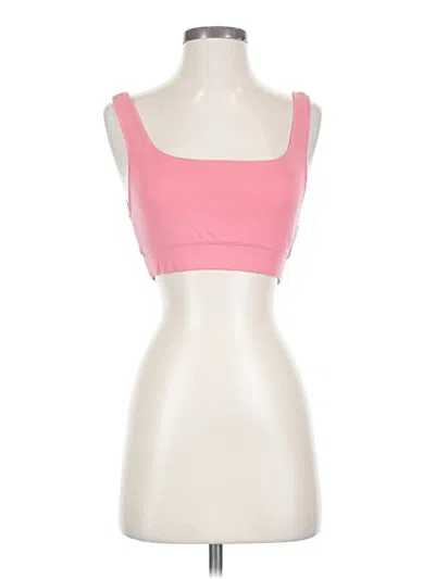 Pre-owned Marine Layer Sports Bra In Pink