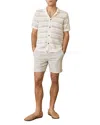Marine Layer Striped 6 Saturday Beach Shorts In Multi