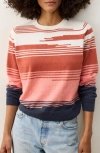 Marine Layer Sunset Icon Cotton Sweater In Multi