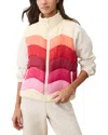 Marine Layer Sunset Puffer Vest In Multi