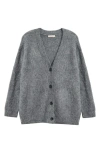 Marine Layer Suri Oversize Alpaca Blend Cardigan In Gray