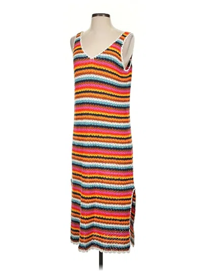 Pre-owned Marine Layer Sweater Vest In Orange