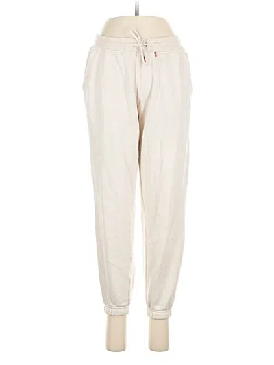 Pre-owned Marine Layer Sweatpants In White