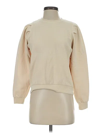 Pre-owned Marine Layer Sweatshirt In Brown