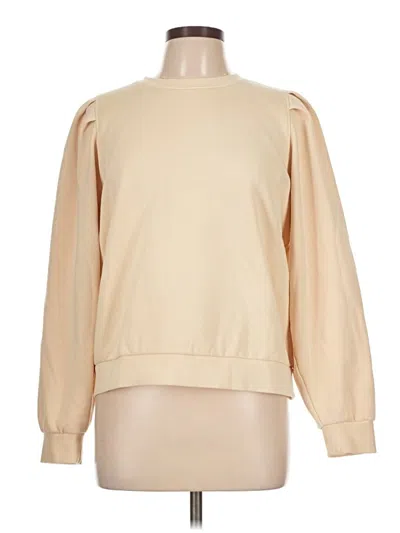 Pre-owned Marine Layer Sweatshirt In Brown