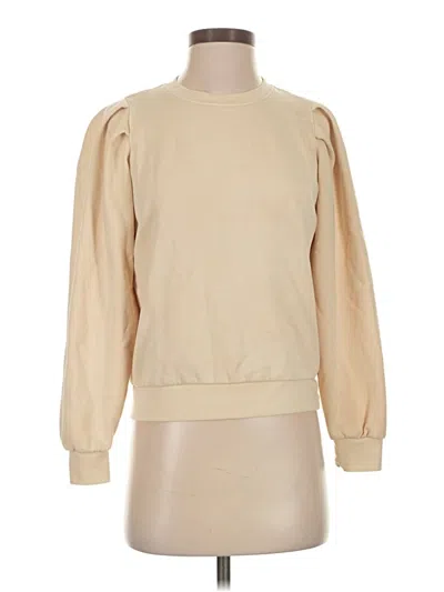 Pre-owned Marine Layer Sweatshirt In Brown