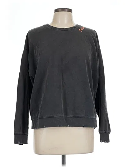 Pre-owned Marine Layer Sweatshirt In Gray
