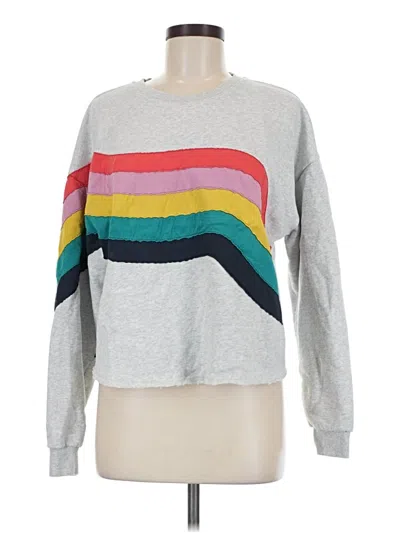 Pre-owned Marine Layer Sweatshirt In Gray