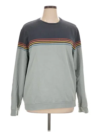 Pre-owned Marine Layer Sweatshirt In Gray