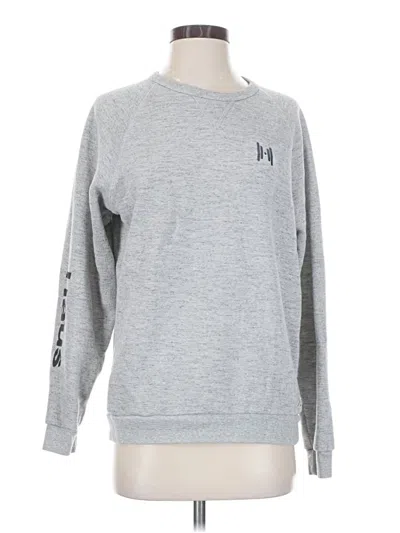 Pre-owned Marine Layer Sweatshirt In Gray