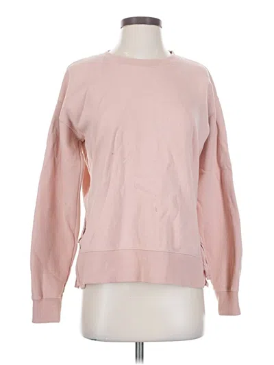 Pre-owned Marine Layer Sweatshirt In Pink