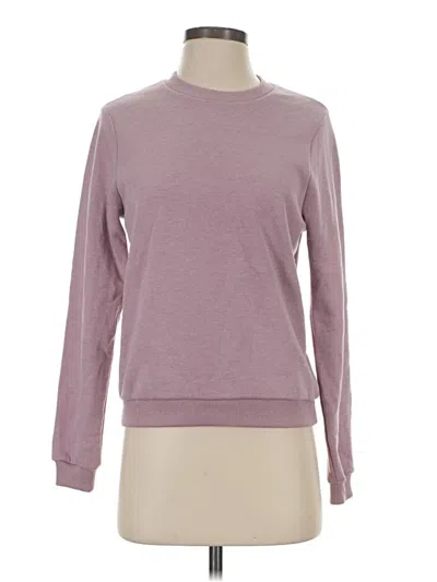Pre-owned Marine Layer Sweatshirt In Purple
