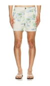 Marine Layer Tailored 5 Swim Trunks In Multi