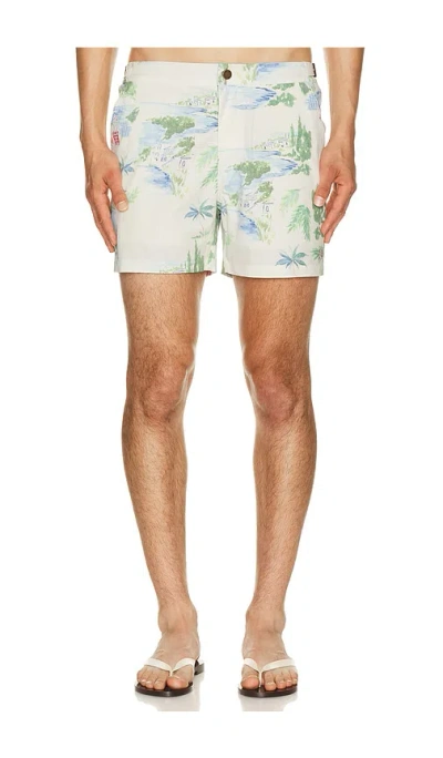 MARINE LAYER TAILORED 5 SWIM TRUNK