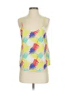 Marine Layer Tank Top Yellow Strapless Neckline Tops In Multi