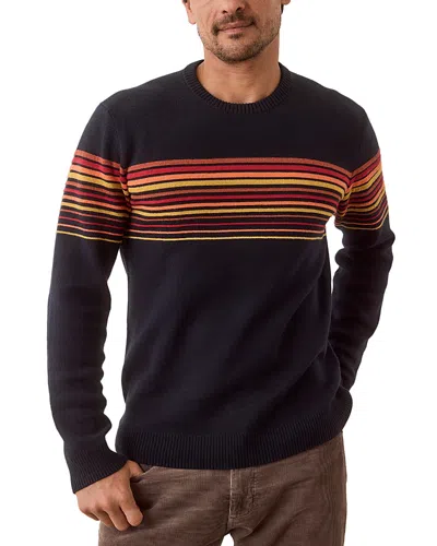 Marine Layer Thompson Crewneck Sweater In Sky Captain
