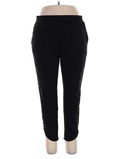 Pre-owned Marine Layer Track Pants In Black