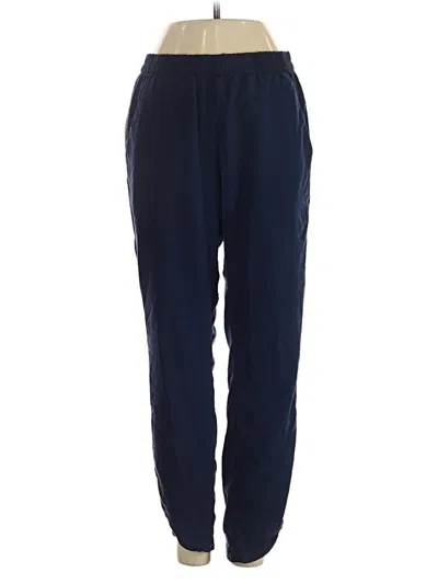 Pre-owned Marine Layer Track Pants In Blue