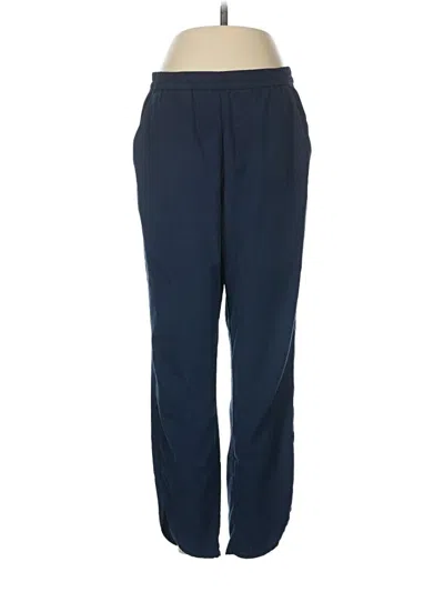 Pre-owned Marine Layer Track Pants In Blue