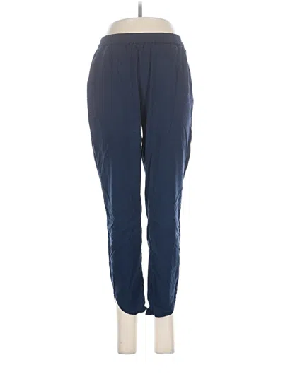 Pre-owned Marine Layer Track Pants In Blue