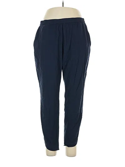 Pre-owned Marine Layer Track Pants In Blue