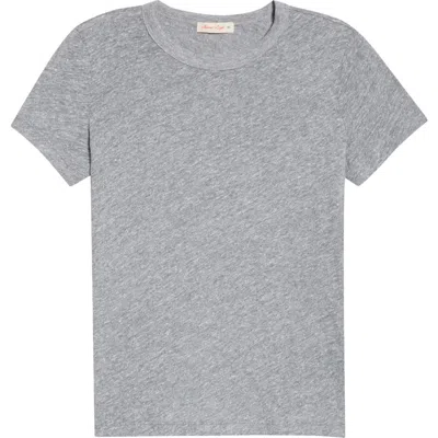 Marine Layer Tried And True Crewneck T-shirt In Gray