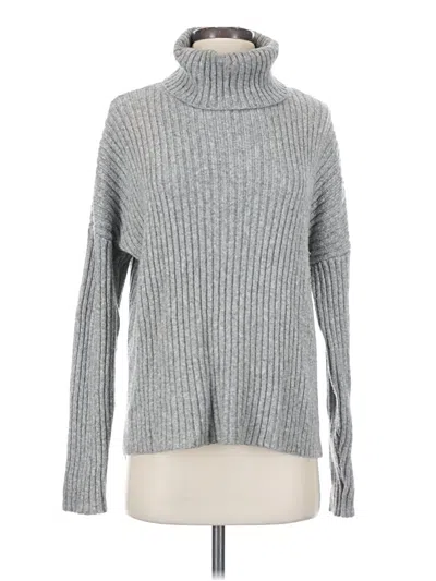 Pre-owned Marine Layer Turtleneck Sweater In Gray