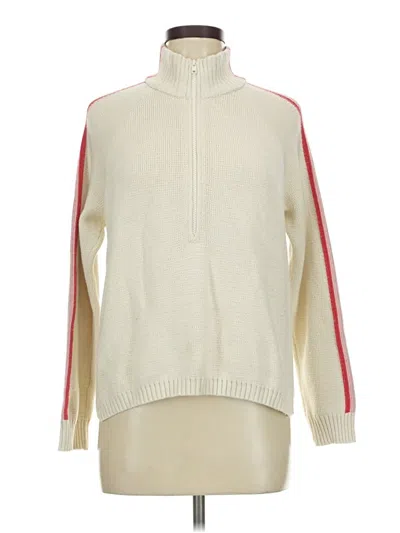 Pre-owned Marine Layer Turtleneck Sweater In Ivory