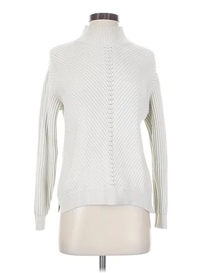Pre-owned Marine Layer Turtleneck Sweater In Ivory