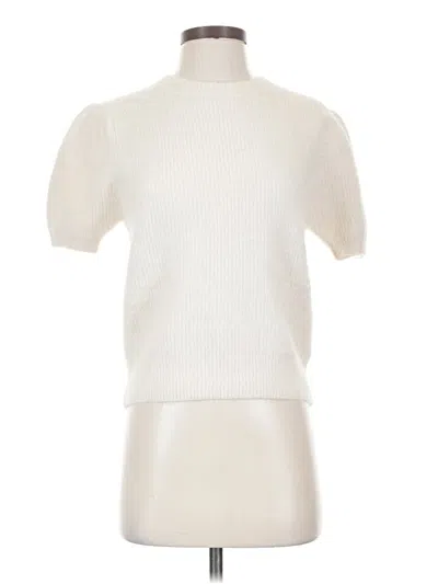 Pre-owned Marine Layer Turtleneck Sweater In White