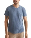Marine Layer Vintage Heavy Slub Pocket Tee In Indigo