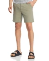 Marine Layer Walk Cotton Blend Regular Fit 7 Shorts In Vetiver