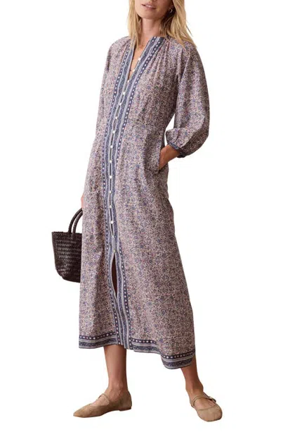 Marine Layer Willow Maxi Dress In Blue