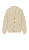 Marine Layer Yak Sweater Cardigan In Grey