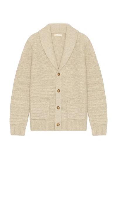 Marine Layer Yak Sweater Cardigan In Grey