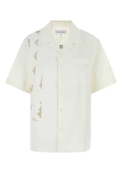 Marine Serre White Cotton Shirt