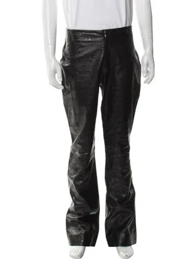 Pre-owned Marine Serre 2020 Pants In Black