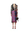Marine Serre A Color-blocking Patchwork Coat