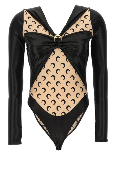 MARINE SERRE MARINE SERRE 'ALL OVER MOON' BODYSUIT