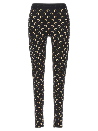 MARINE SERRE ALLOVER MOON LEGGINGS