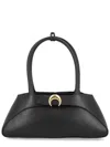 Marine Serre Aurora Baguette Bag In Black